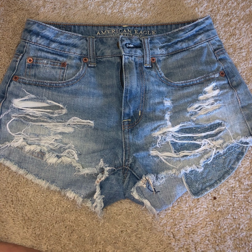 American Eagle High-rise Jean Shorts